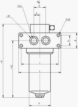 ZU-H、QU-H系列壓力管路過濾器板式連接1